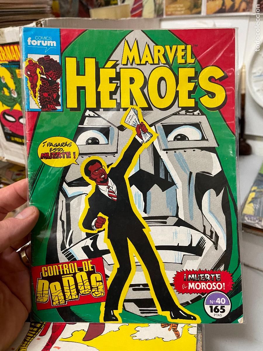 C&oacute;mics: FORUM HEROES MARVEL NUMERO 40 BUEN ESTADO - Foto 1
