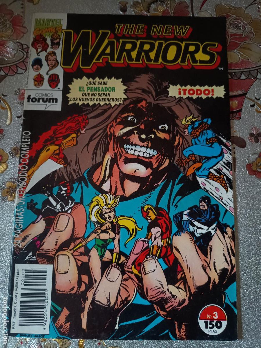 C&oacute;mics: THE NEW WARRIORS VOL. 1 N&ordm; 3 - Foto 1