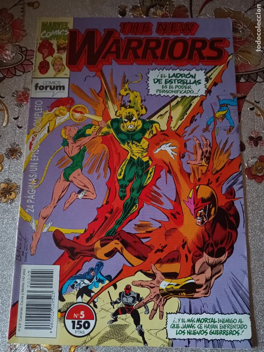 C&oacute;mics: THE NEW WARRIORS VOL. 1 N&ordm; 5 - Foto 1