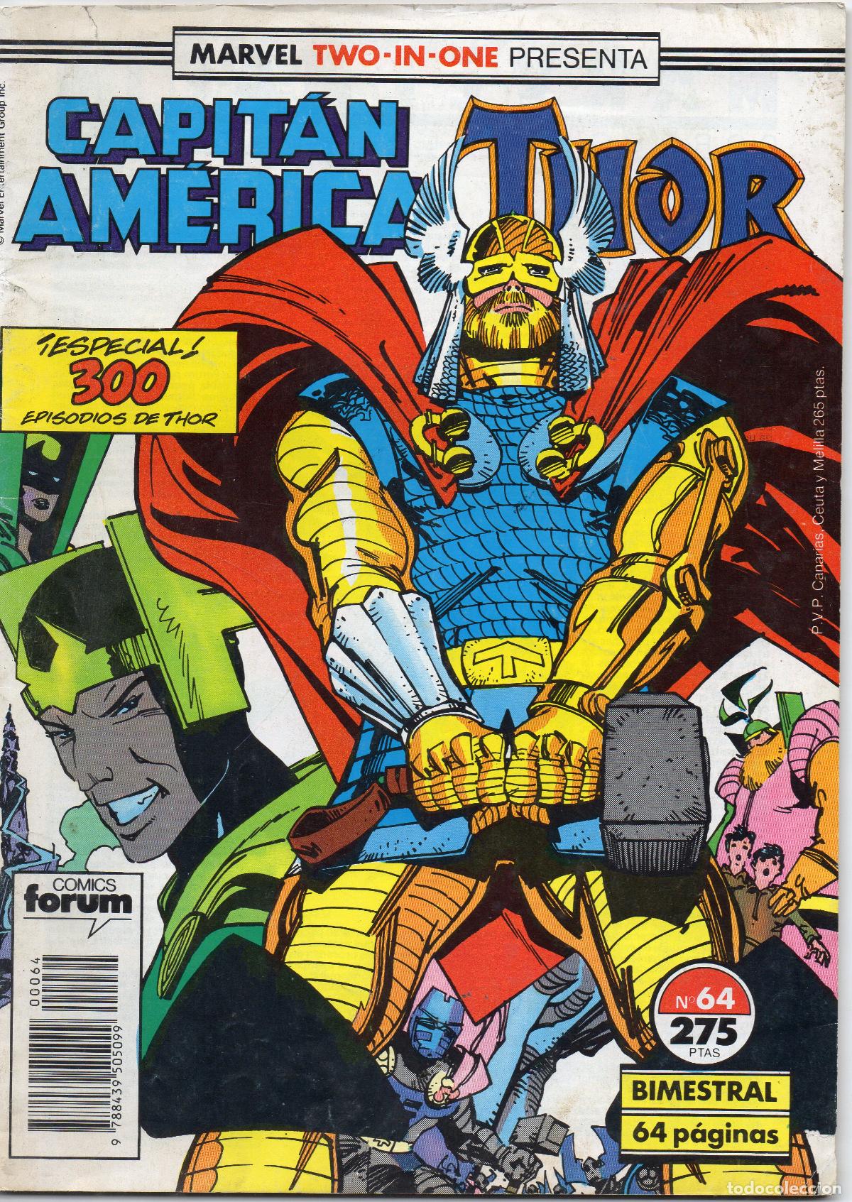 C&oacute;mics: CAPITAN AMERICA Y THOR - 64 - FORUM - Foto 1