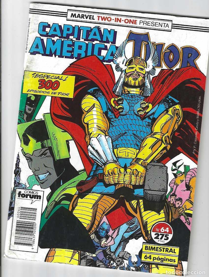 C&oacute;mics: CAPITAN AMERICA / THOR N&ordm; 64 - GRAPA FORUM - Foto 1