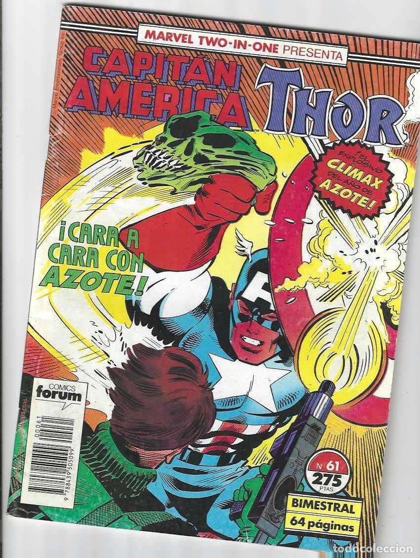 C&oacute;mics: CAPITAN AMERICA / THOR N&ordm; 61 - GRAPA FORUM - Foto 1