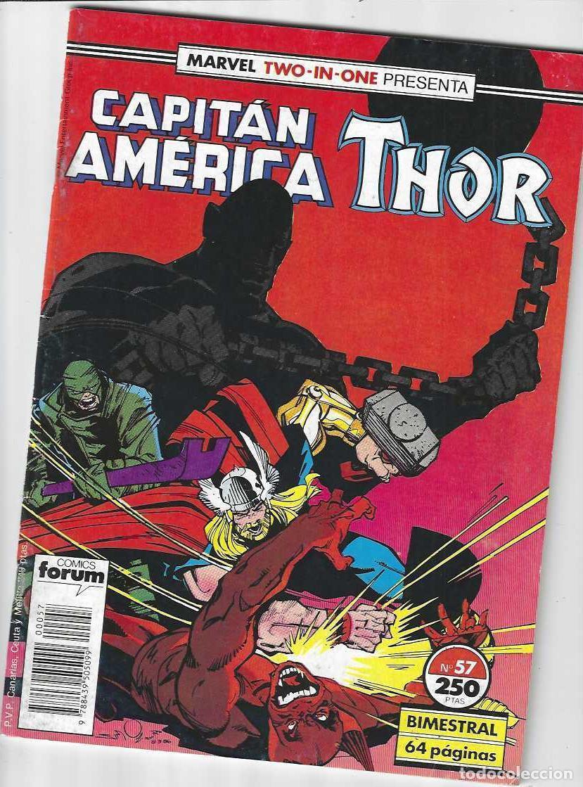 C&oacute;mics: CAPITAN AMERICA / THOR N&ordm; 57 - GRAPA FORUM - Foto 1