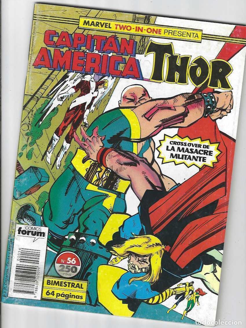 C&oacute;mics: CAPITAN AMERICA / THOR N&ordm; 56 - GRAPA FORUM - Foto 1