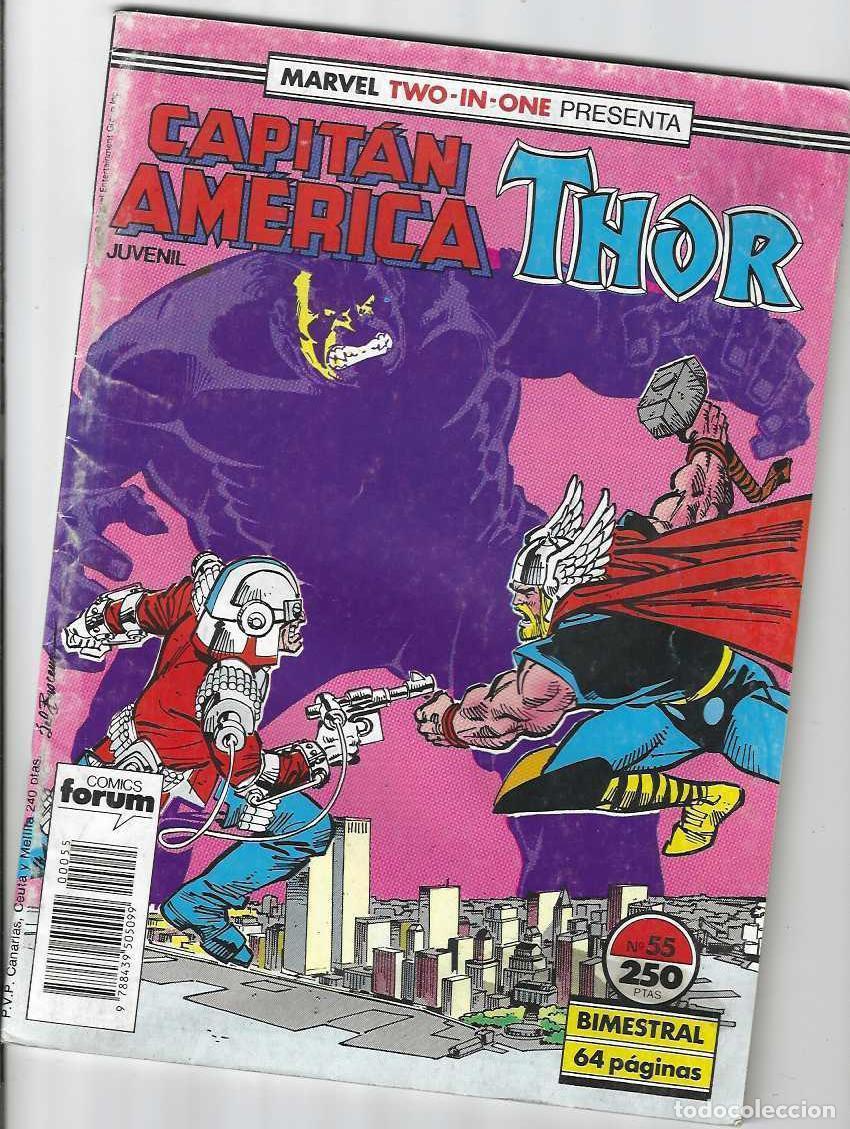C&oacute;mics: CAPITAN AMERICA / THOR N&ordm; 55 - GRAPA FORUM - Foto 1