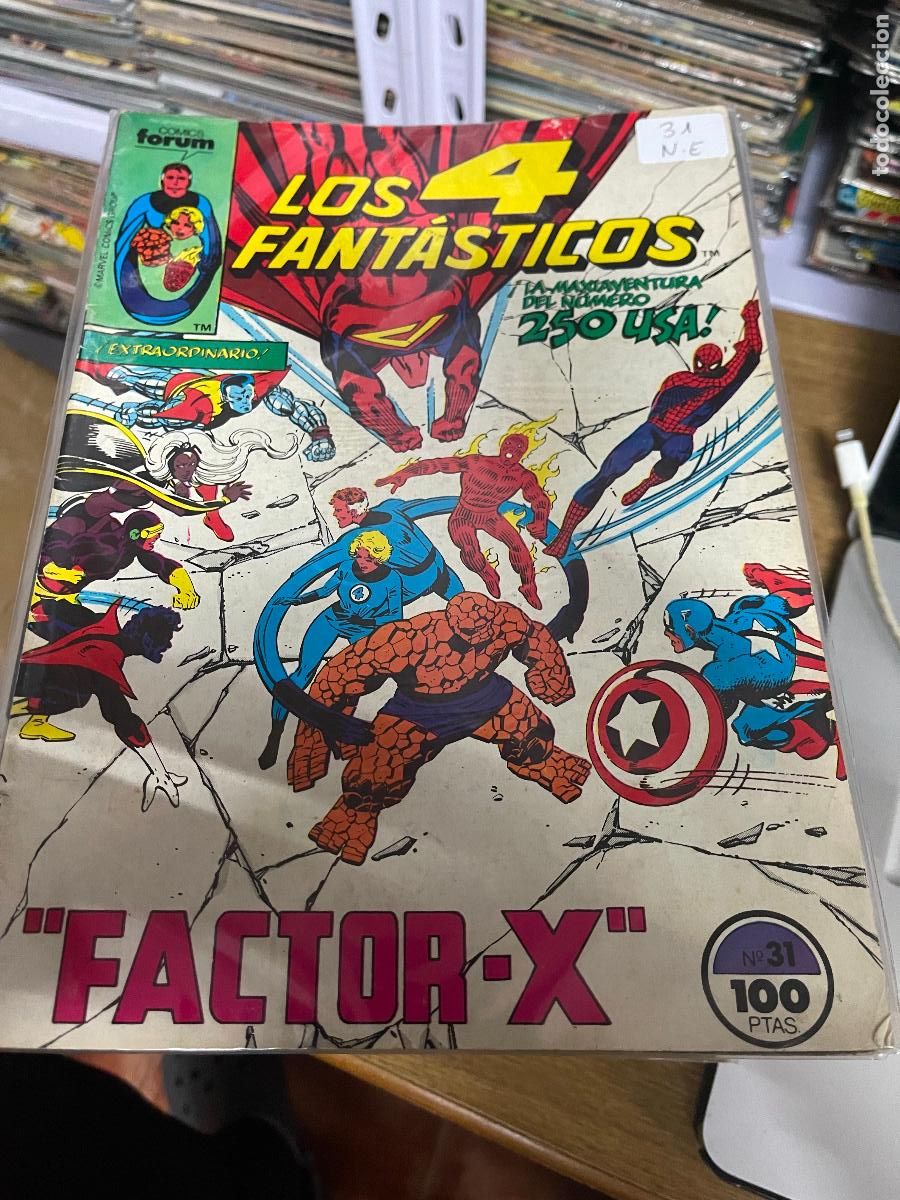 C&oacute;mics: FORUM LOS 4 FANTASTICOS NUMERO 31 NORMAL ESTADO - Foto 1