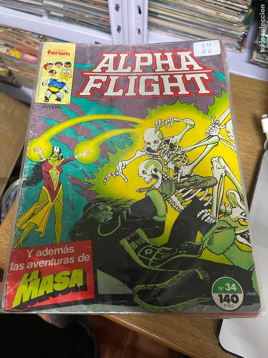 C&oacute;mics: ALPHA FLIGHIT NUMERO 34 NORMAL ESTADO - Foto 1