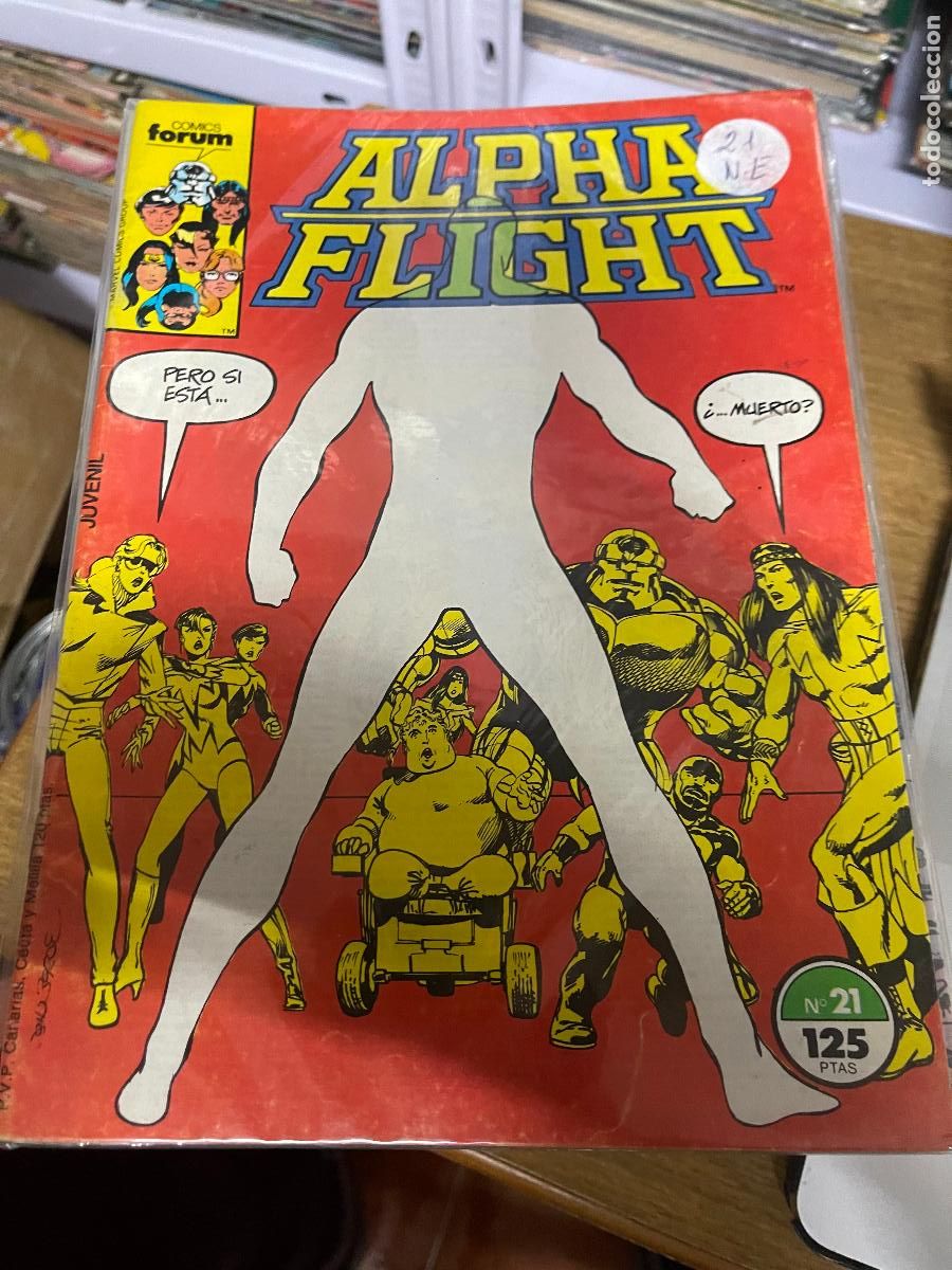 C&oacute;mics: FORUM ALPHA FLIGHIT NUMERO 21 NORMAL ESTADO - Foto 1
