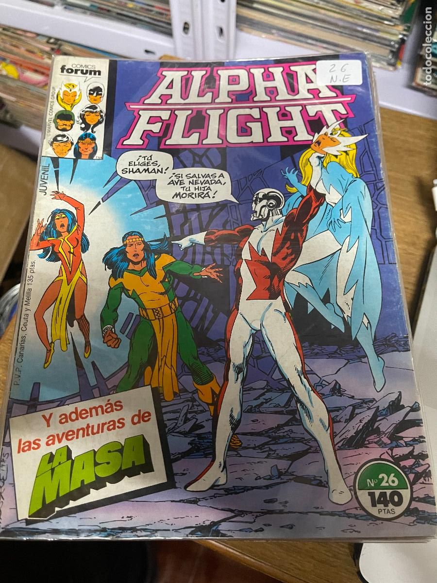 C&oacute;mics: FORUM ALPHA FLIGHIT NUMERO 26 NORMAL ESTADO - Foto 1