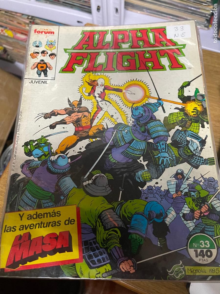 C&oacute;mics: FORUM ALPHA FLIGHIT NUMERO 33 NORMAL ESTADO - Foto 1