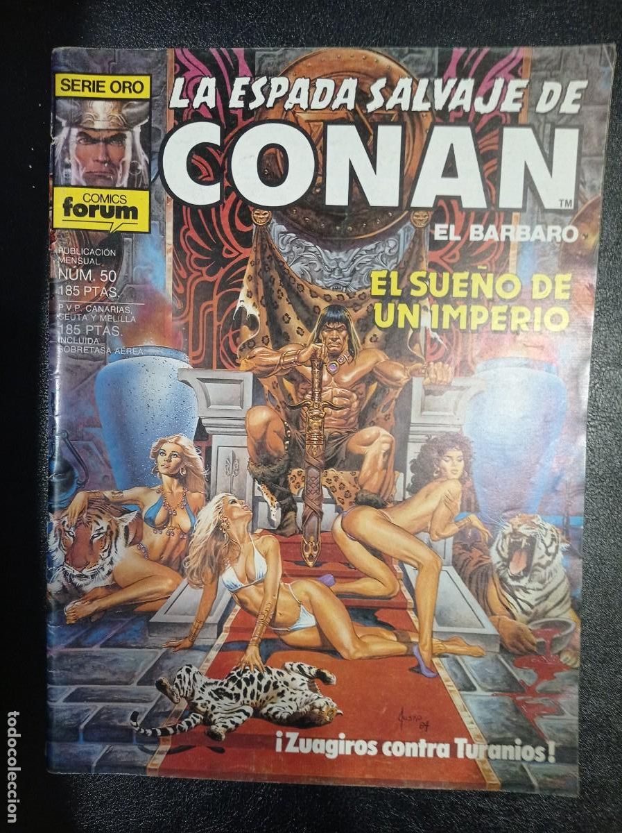 C&oacute;mics: comic la espada salvaje de conan numero 50 el sue&ntilde;o de un imperio - Foto 1