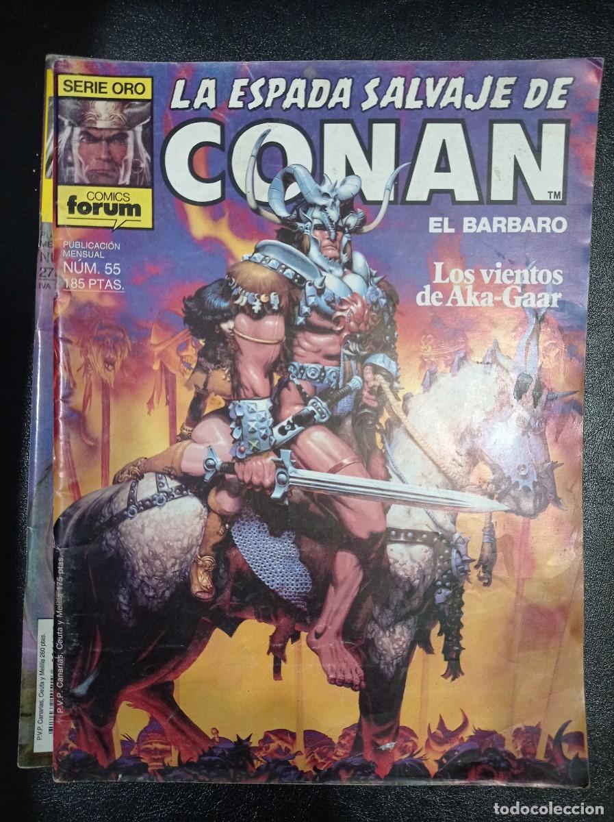 C&oacute;mics: comic la espada salvaje de conan numero 55 los vientos de aka-gaar - Foto 1