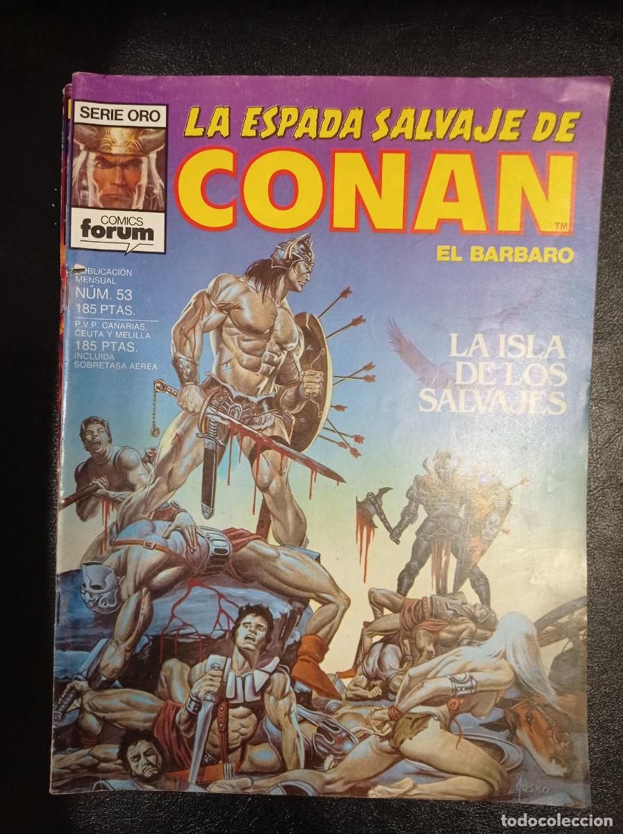 C&oacute;mics: comic la espada salvaje de conan numero 53 la isla de los salvajes - Foto 1