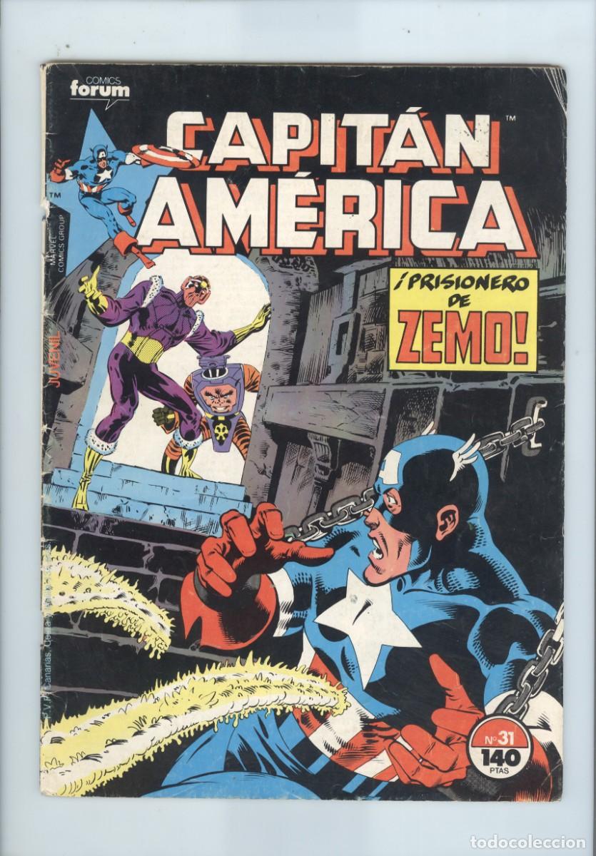 C&oacute;mics: Planeta. Forum. Capit&aacute;n Am&eacute;rica vol1. 31. - Foto 1