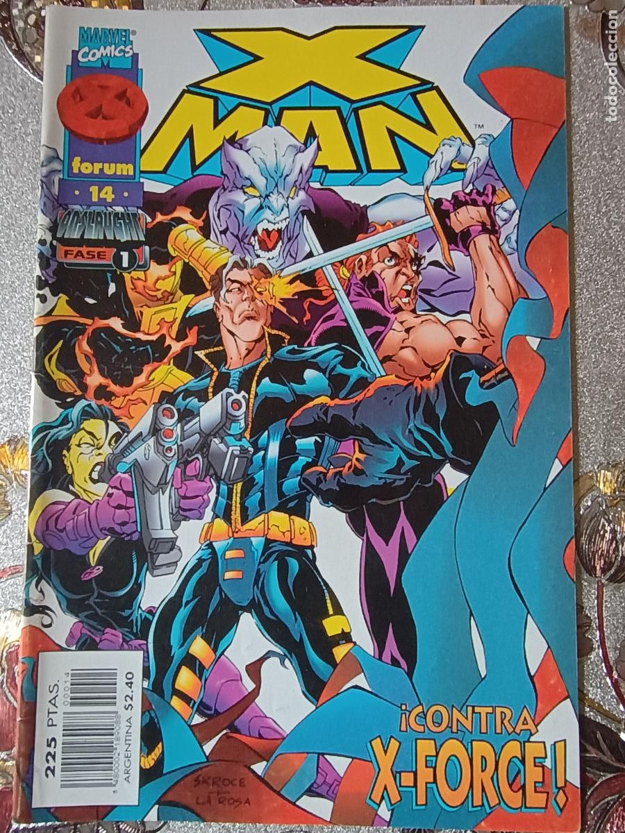 C&oacute;mics: X MAN N&ordm; 14 VOL 2 FORUM - Foto 1