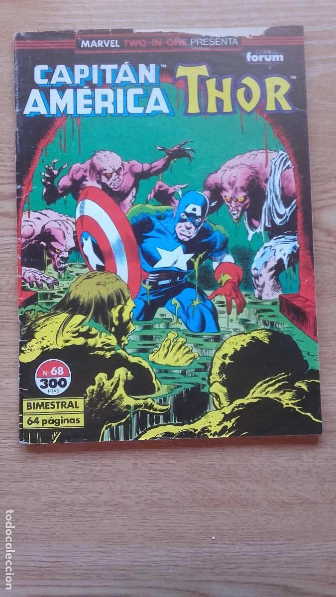 C&oacute;mics: MARVEL TWO-IN-ONE: CAPIT&Aacute;N AM&Eacute;RICA & THOR VOL.1 - n&ordm; 68 - FORUM - Foto 1