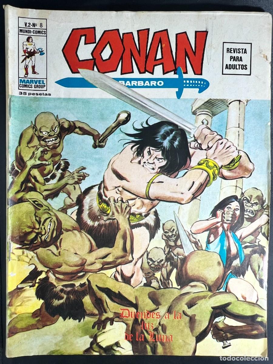 C&oacute;mics: CONAN EL BARBARO - V.2 N&ordm; 8 - DUENDES A LA LUZ DE LA LUNA - COMIC - Foto 1