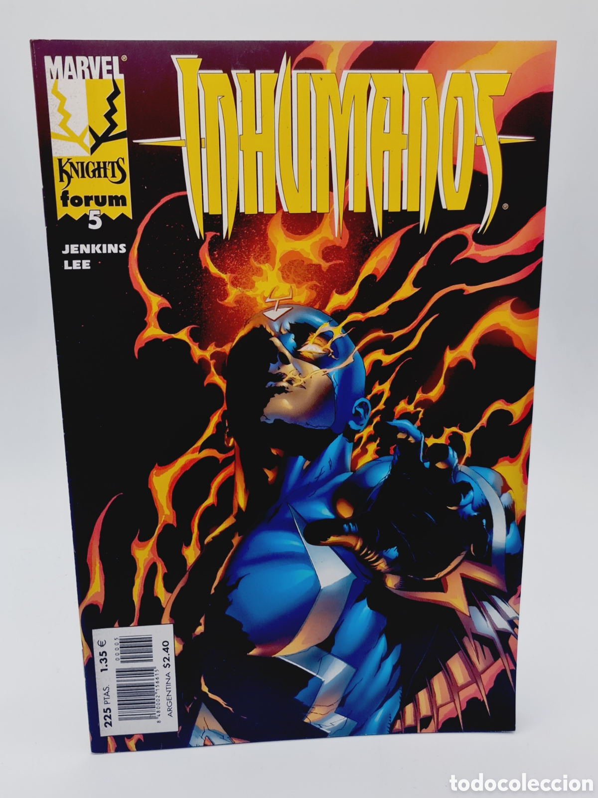 C&oacute;mics: DE KIOSCO MARVEL KNIGHTS INHUMANOS 5 FORUM COMICS GRAPA - Foto 1