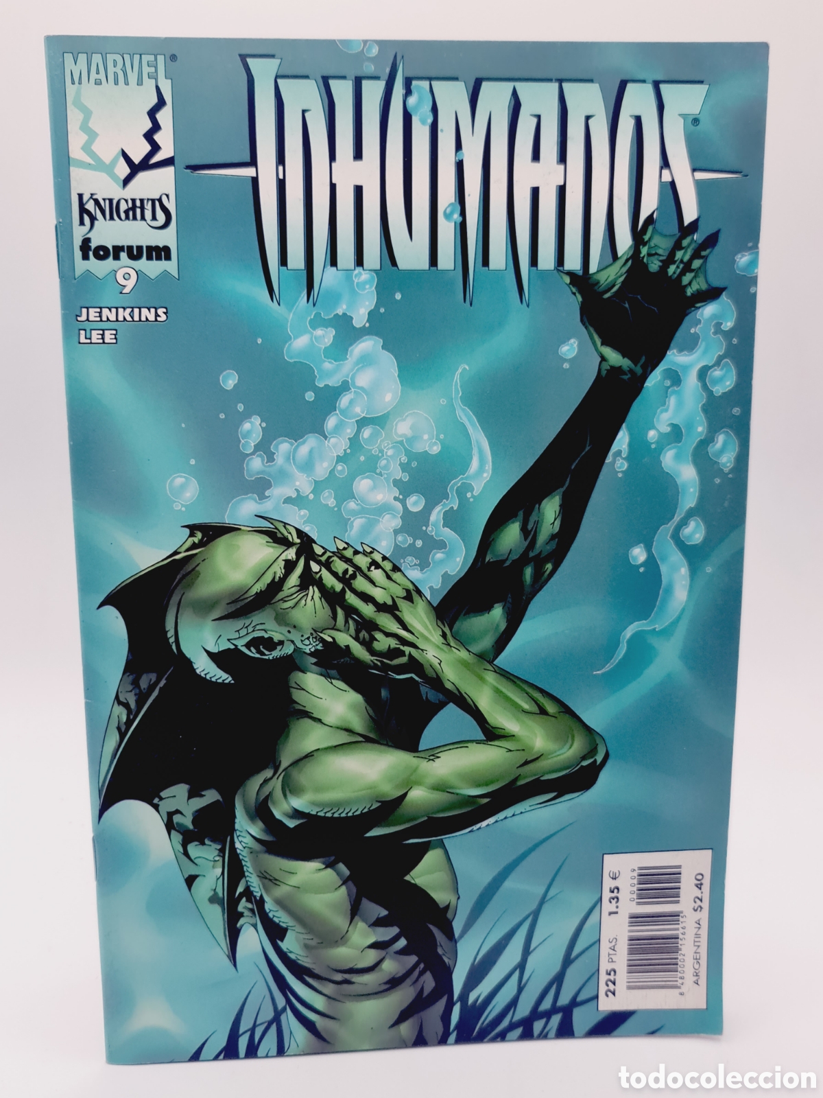 C&oacute;mics: DE KIOSCO MARVEL KNIGHTS INHUMANOS 9 FORUM COMICS GRAPA - Foto 1