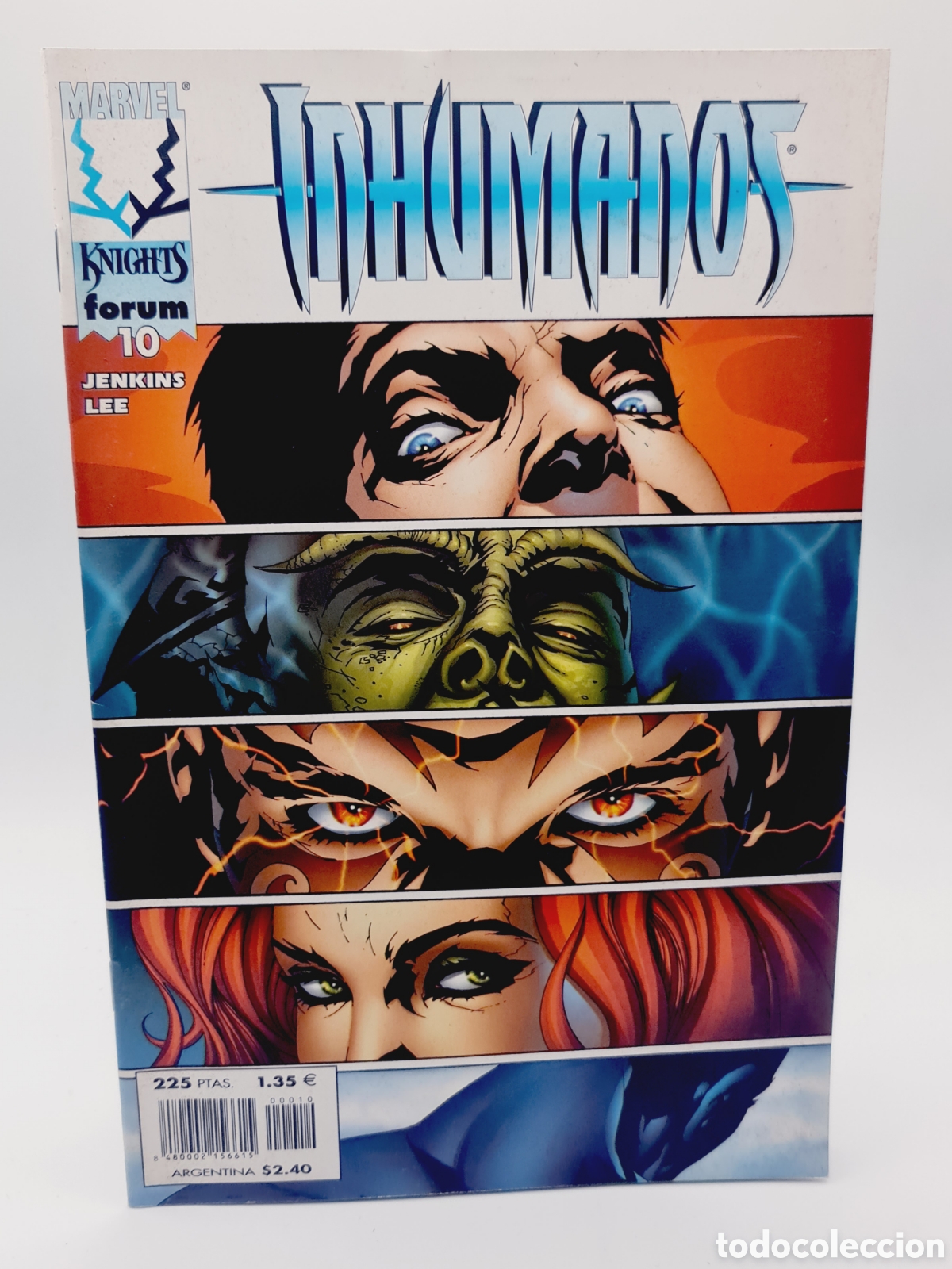 C&oacute;mics: DE KIOSCO MARVEL KNIGHTS INHUMANOS 10 FORUM COMICS GRAPA - Foto 1