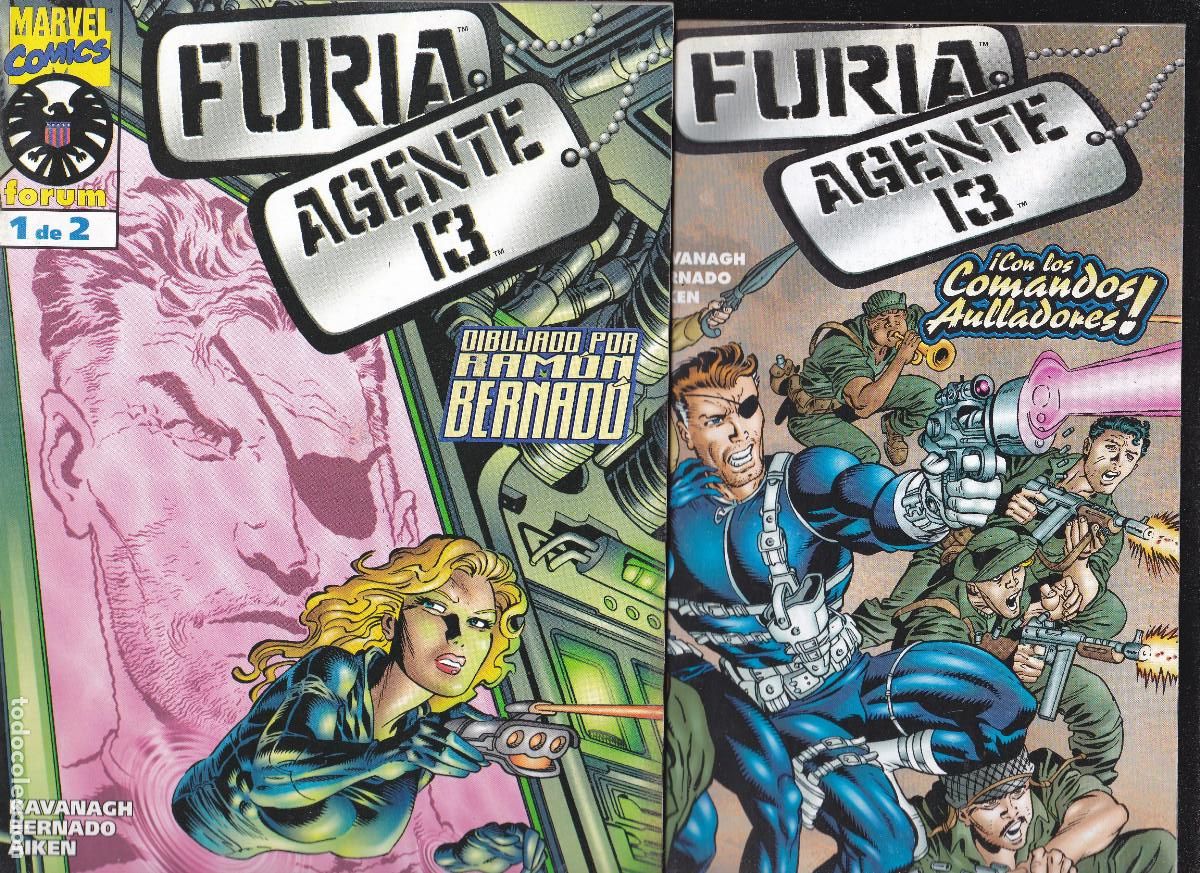 C&oacute;mics: FURIA / AGENTE 13 N&ordm; 1 Y 2 COMPLETA - FORUM - Foto 1