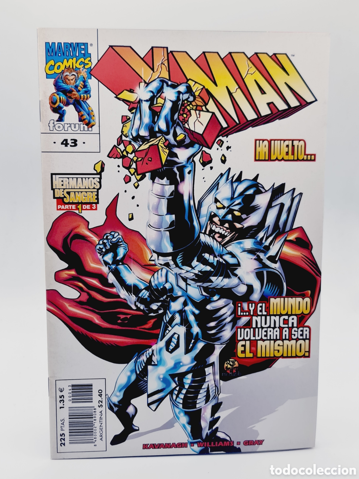 C&oacute;mics: EXCELENTE ESTADO X-MAN 43 VOL.2 FORUM COMICS GRAPA VOL2 - Foto 1