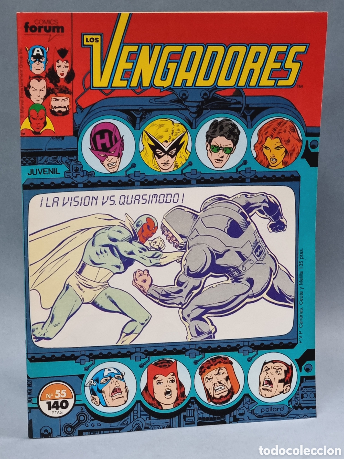 C&oacute;mics: DE KIOSCO ESTADO LOS VENGADORES 55 GRAPA FORUM - Foto 1