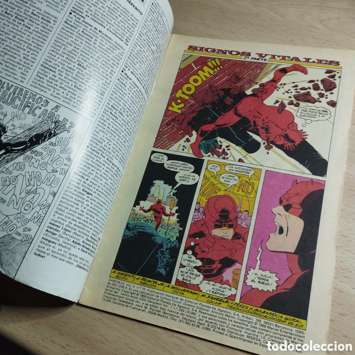 C&oacute;mics: Daredevil. &iexcl;El hombre sin miedo!. N&ordm;10. Forum Comics .2000 - Foto 3