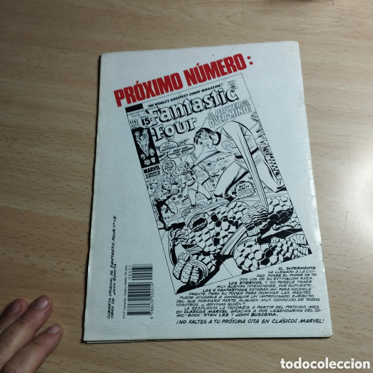 C&oacute;mics: Cl&aacute;sicos Marvel. La batalla final. N&ordm;37. Forum Comics. - Foto 2