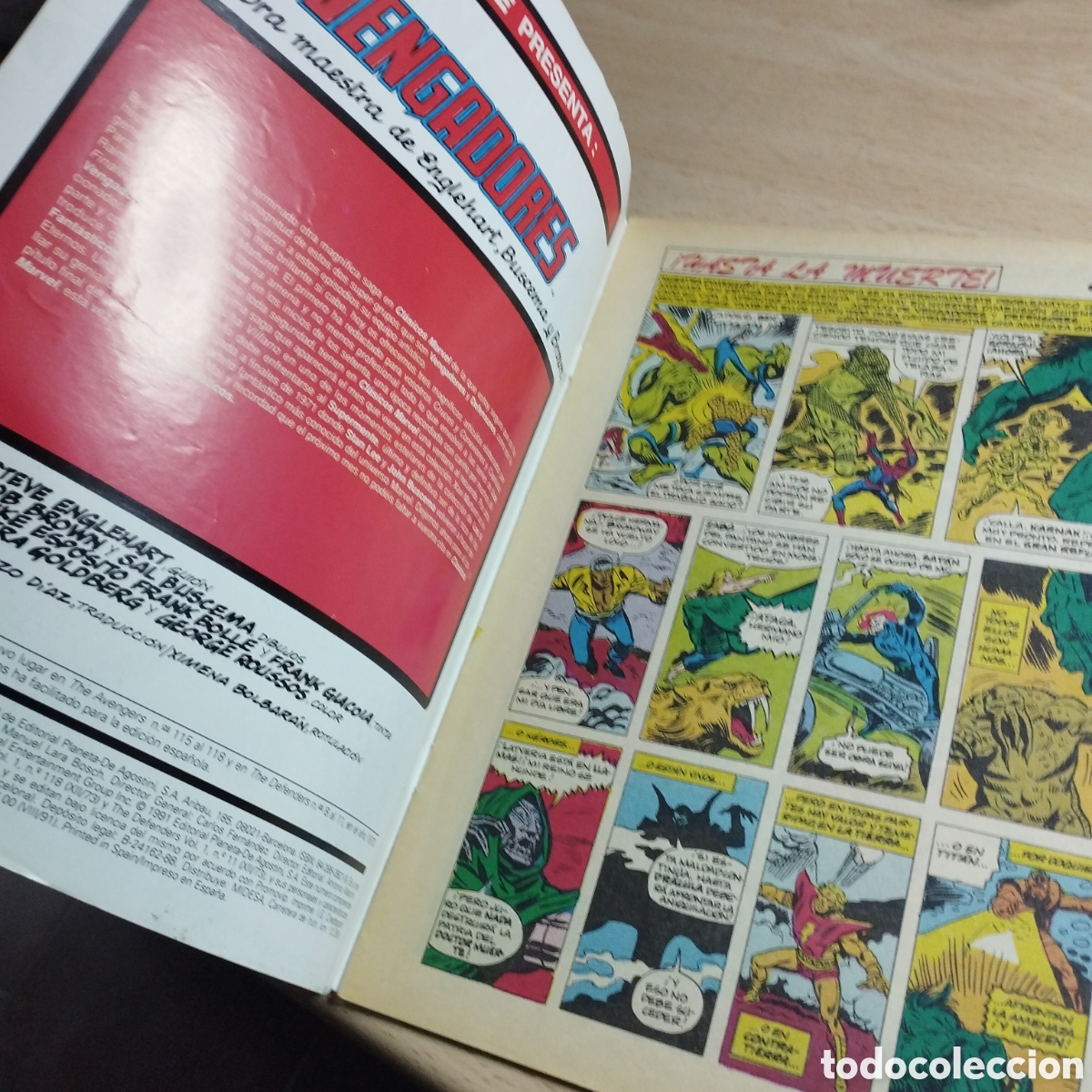 C&oacute;mics: Cl&aacute;sicos Marvel. La batalla final. N&ordm;37. Forum Comics. - Foto 3