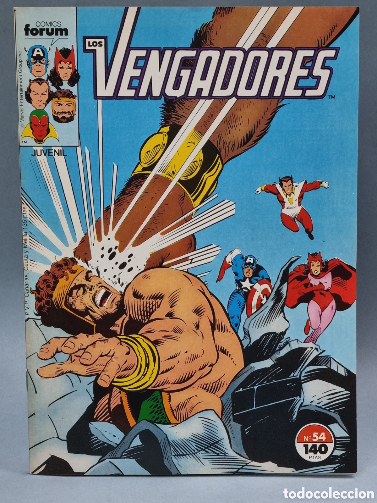 C&oacute;mics: DE KIOSCO ESTADO LOS VENGADORES 54 GRAPA FORUM - Foto 1