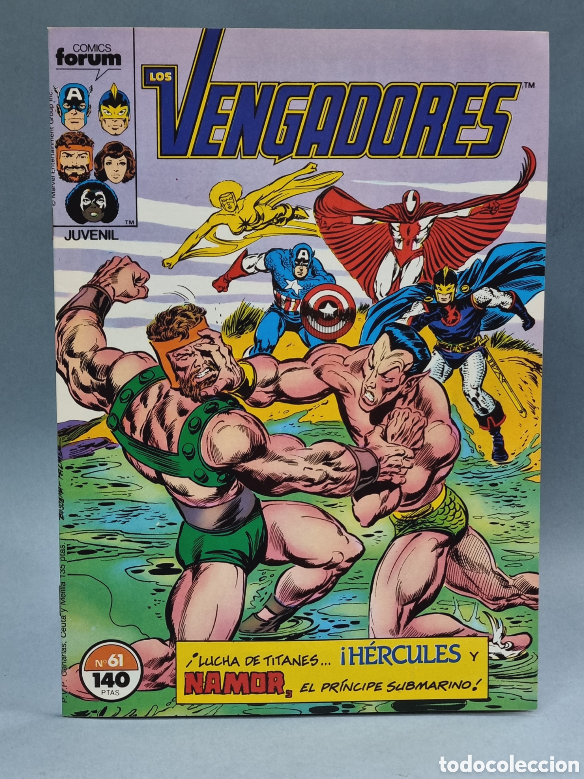 C&oacute;mics: DE KIOSCO ESTADO LOS VENGADORES 61 GRAPA FORUM - Foto 1