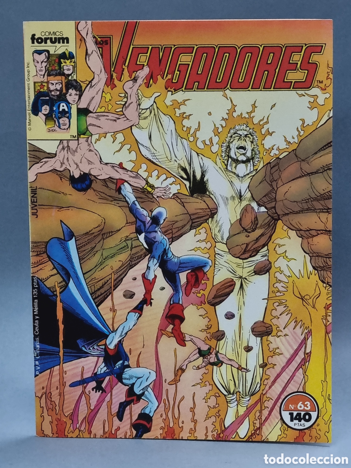 C&oacute;mics: DE KIOSCO ESTADO LOS VENGADORES 63 GRAPA FORUM - Foto 1