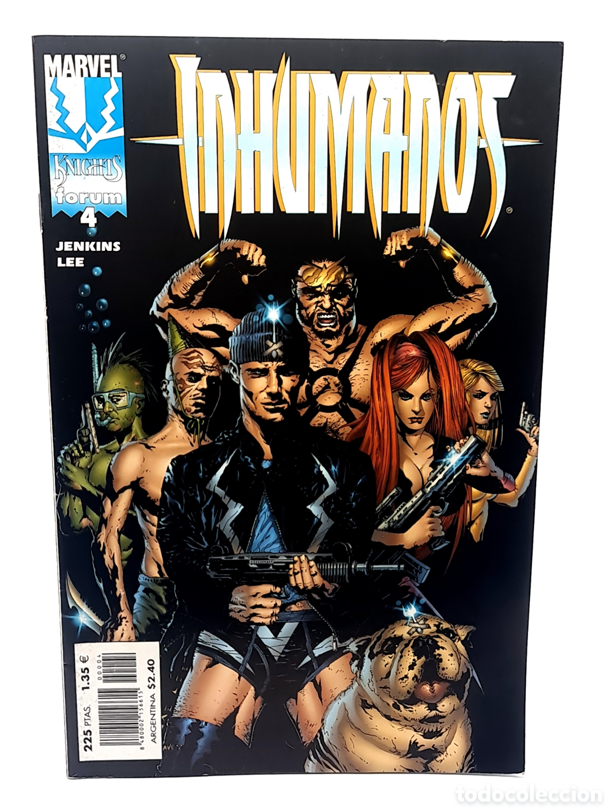 C&oacute;mics: EXCELENTE ESTADO MARVEL KNIGHTS INHUMANOS 4 FORUM COMICS GRAPA - Foto 1