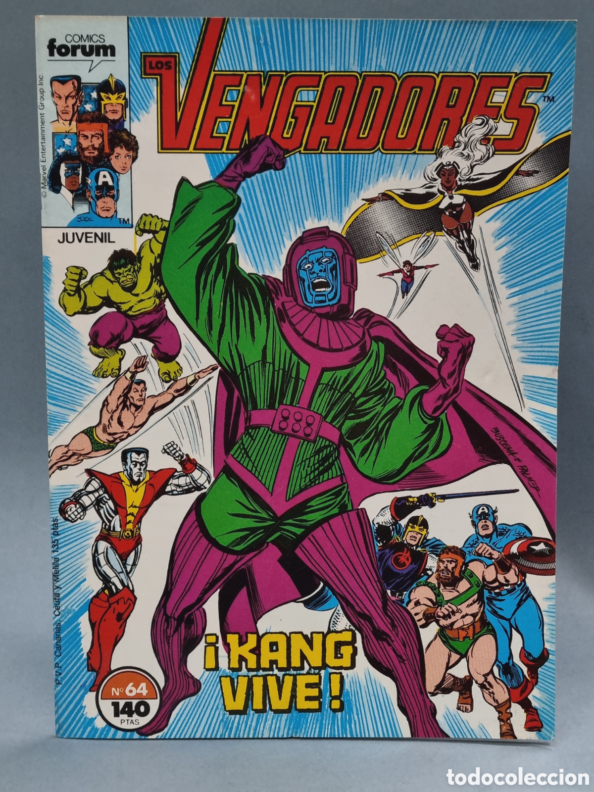 C&oacute;mics: DE KIOSCO ESTADO LOS VENGADORES 64 GRAPA FORUM - Foto 1
