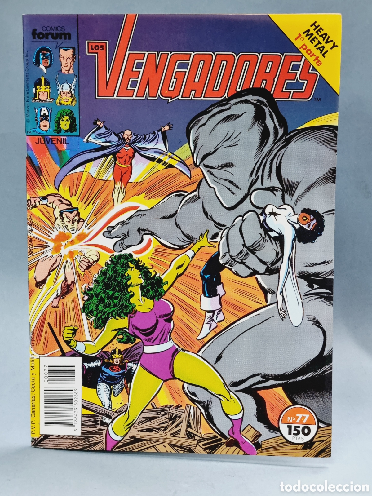 C&oacute;mics: DE KIOSCO ESTADO LOS VENGADORES 77 GRAPA FORUM - Foto 1