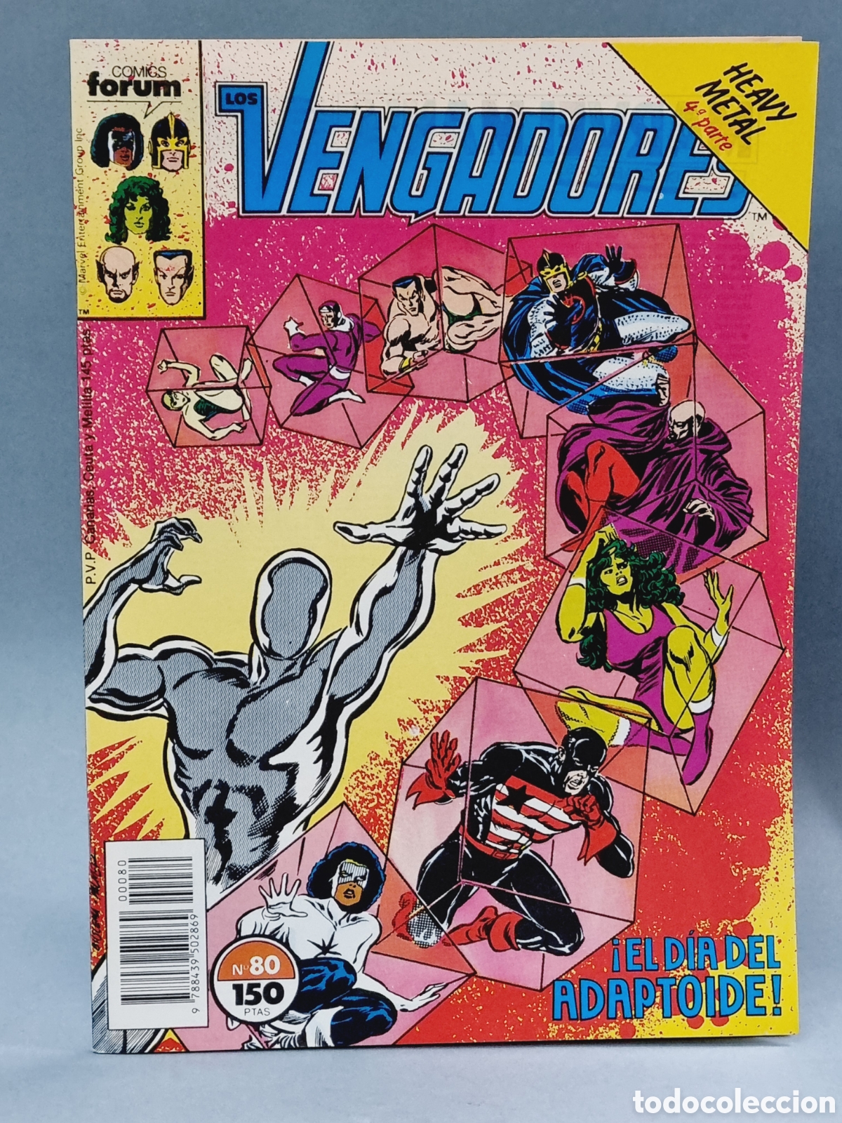 C&oacute;mics: DE KIOSCO ESTADO LOS VENGADORES 80 GRAPA FORUM - Foto 1