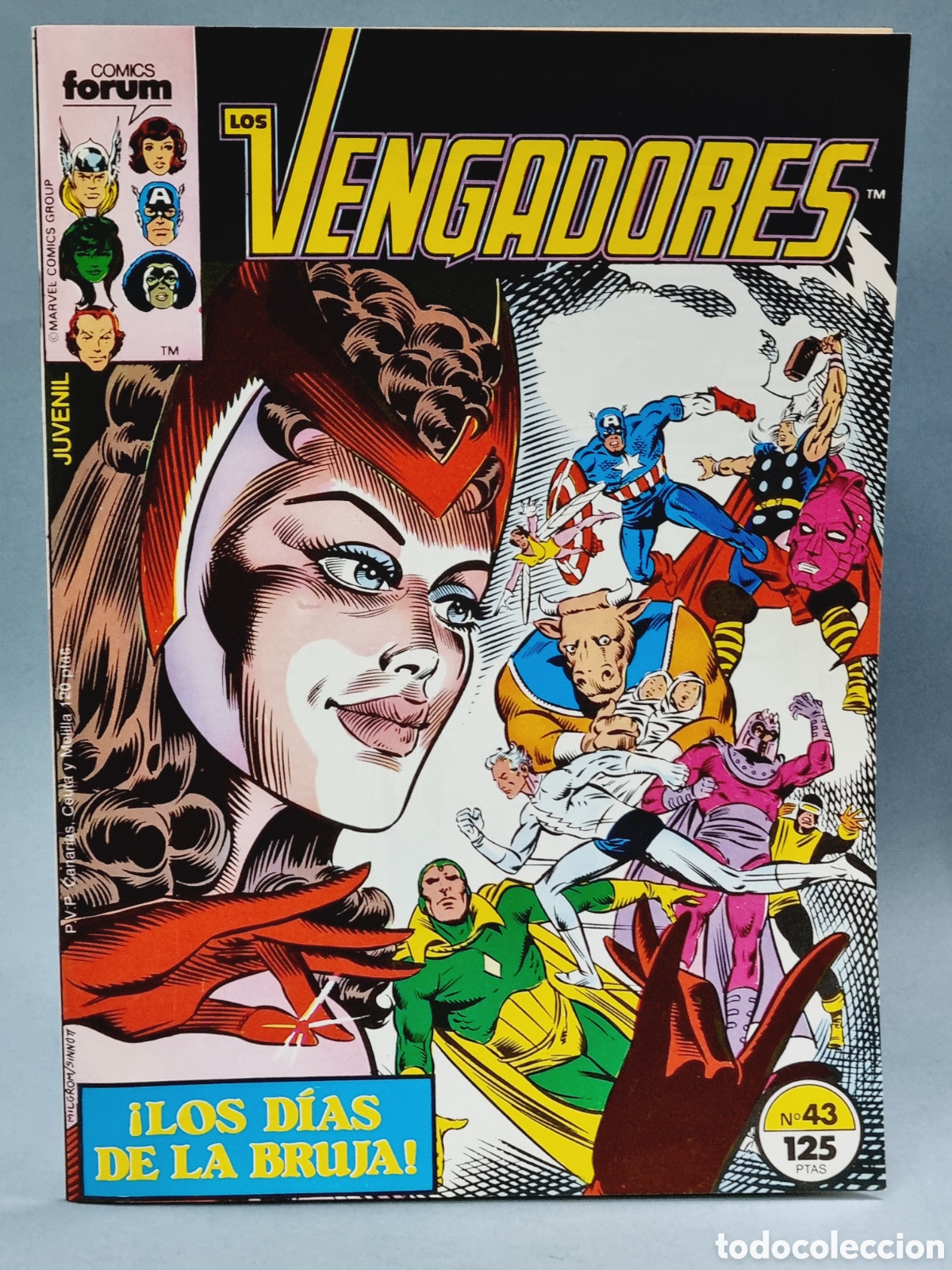 C&oacute;mics: DE KIOSCO ESTADO LOS VENGADORES 43 GRAPA FORUM - Foto 1