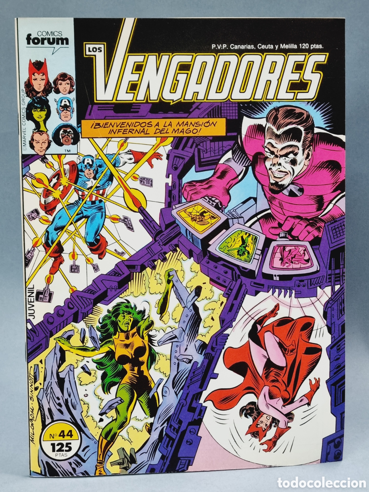 C&oacute;mics: DE KIOSCO ESTADO LOS VENGADORES 44 GRAPA FORUM - Foto 1