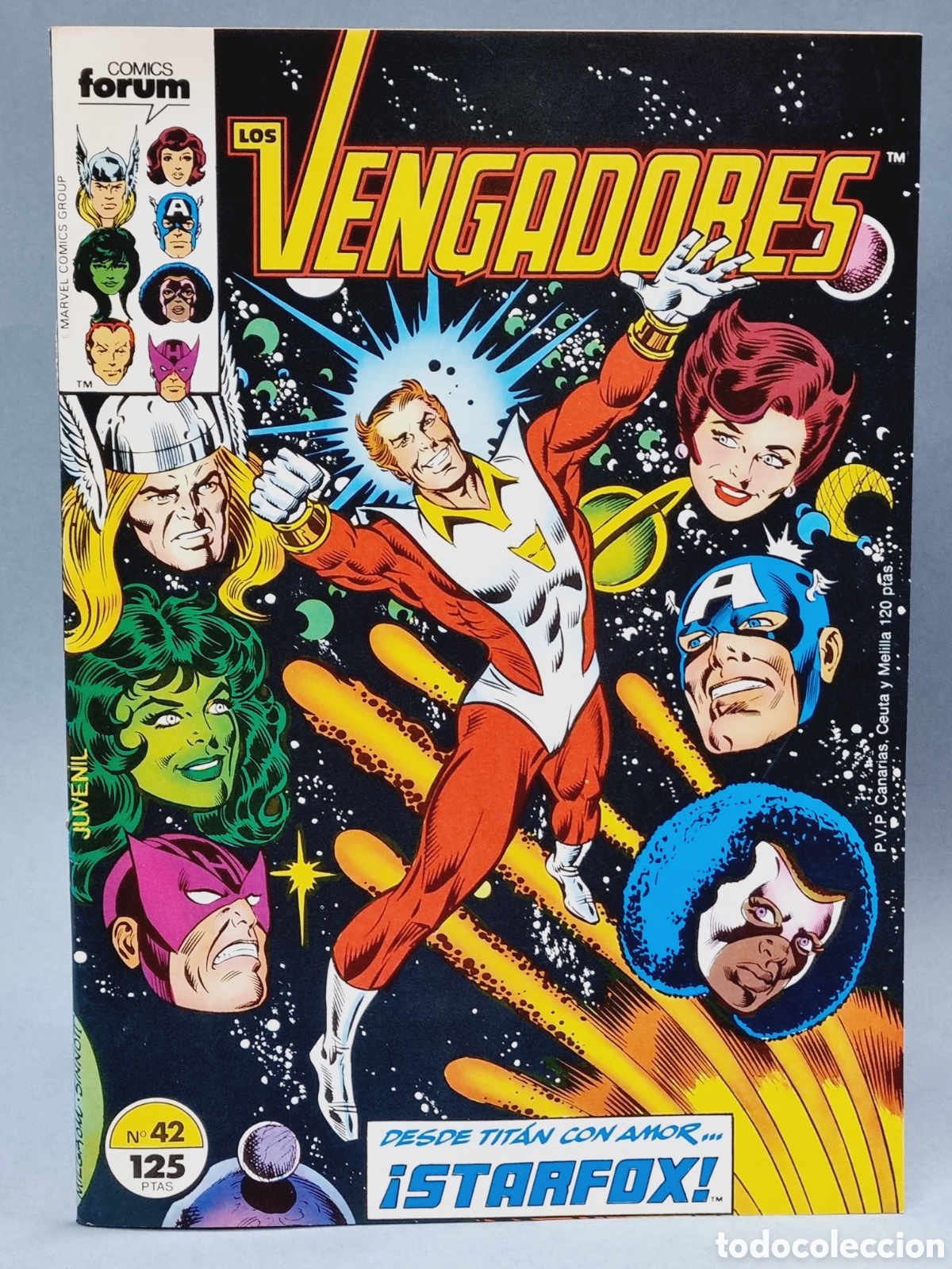 C&oacute;mics: DE KIOSCO ESTADO LOS VENGADORES 42 GRAPA FORUM - Foto 1