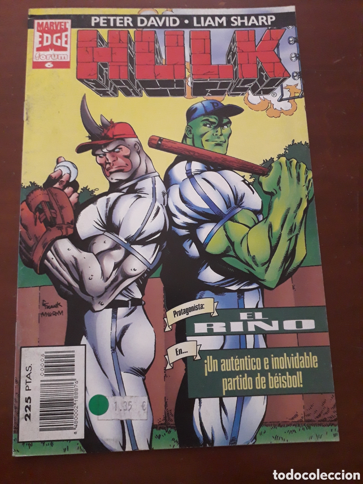 C&oacute;mics: Hulk num 6. Marvel Edge. Peter David - Foto 1