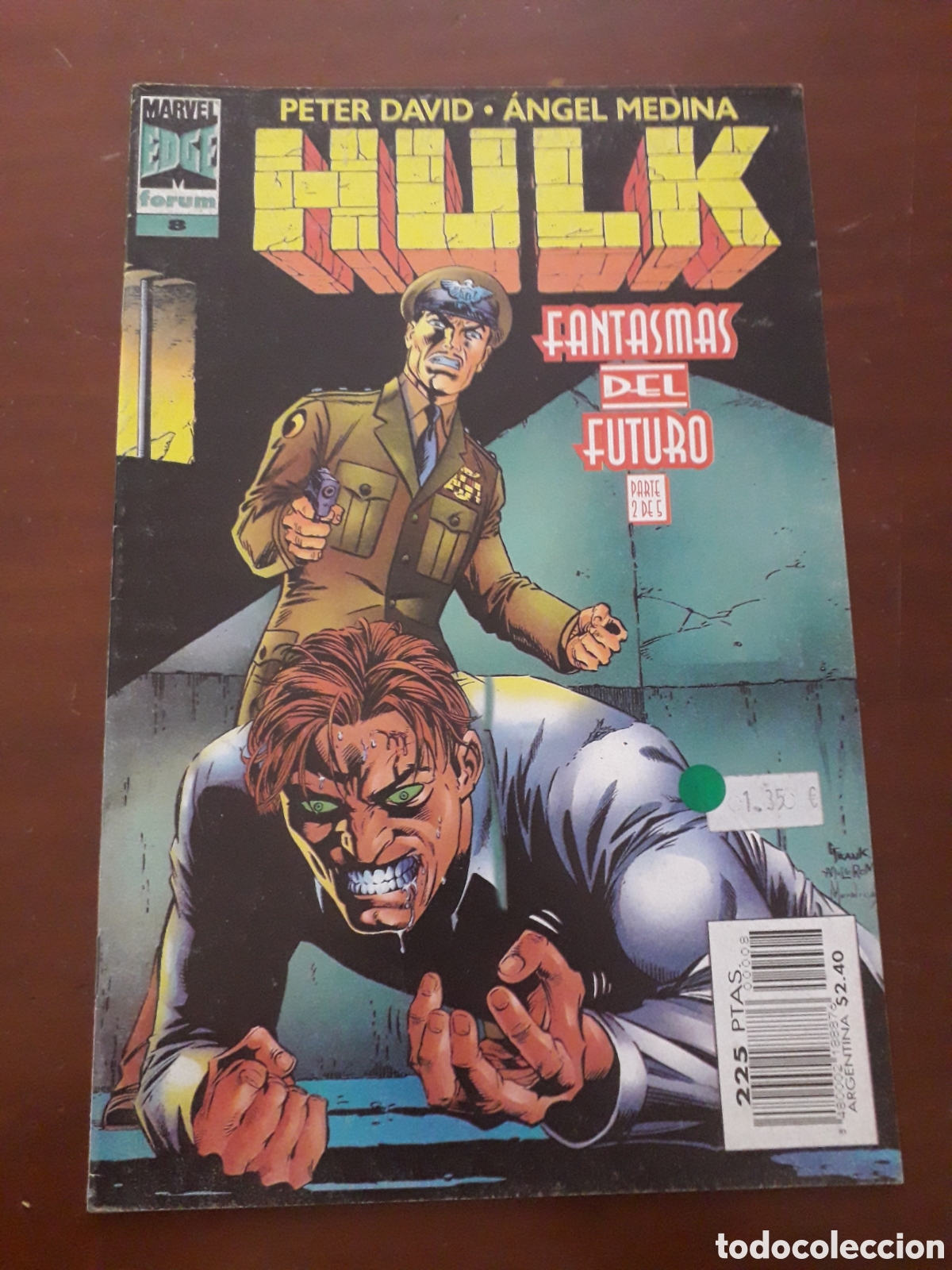 C&oacute;mics: Hulk num 8. Marvel Edge. Peter David - Foto 1
