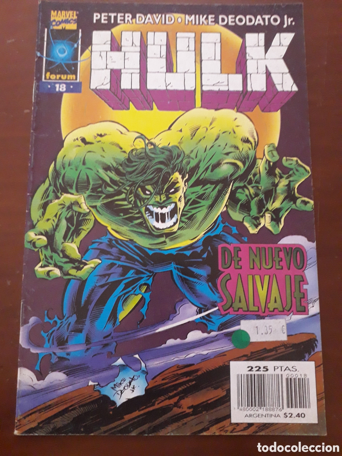C&oacute;mics: Hulk num 18. Peter David - Foto 1