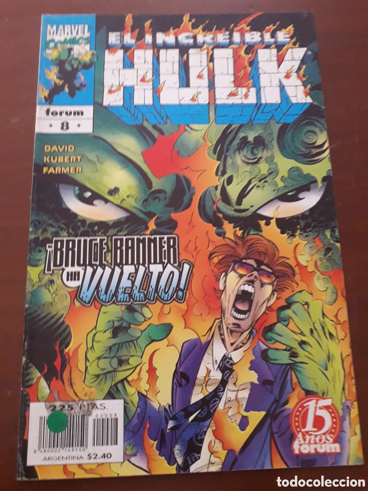 C&oacute;mics: El incre&iacute;ble Hulk num 8 - Foto 1