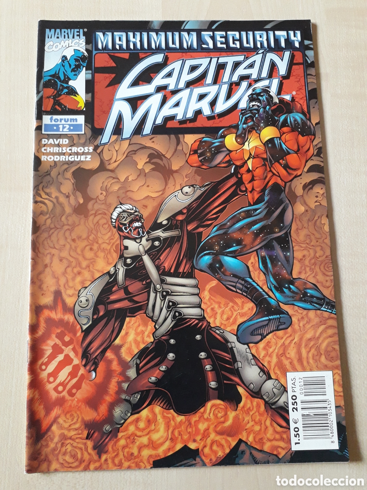 C&oacute;mics: Capit&aacute;n Marvel num 12. Maximum Security. Peter David - Foto 1