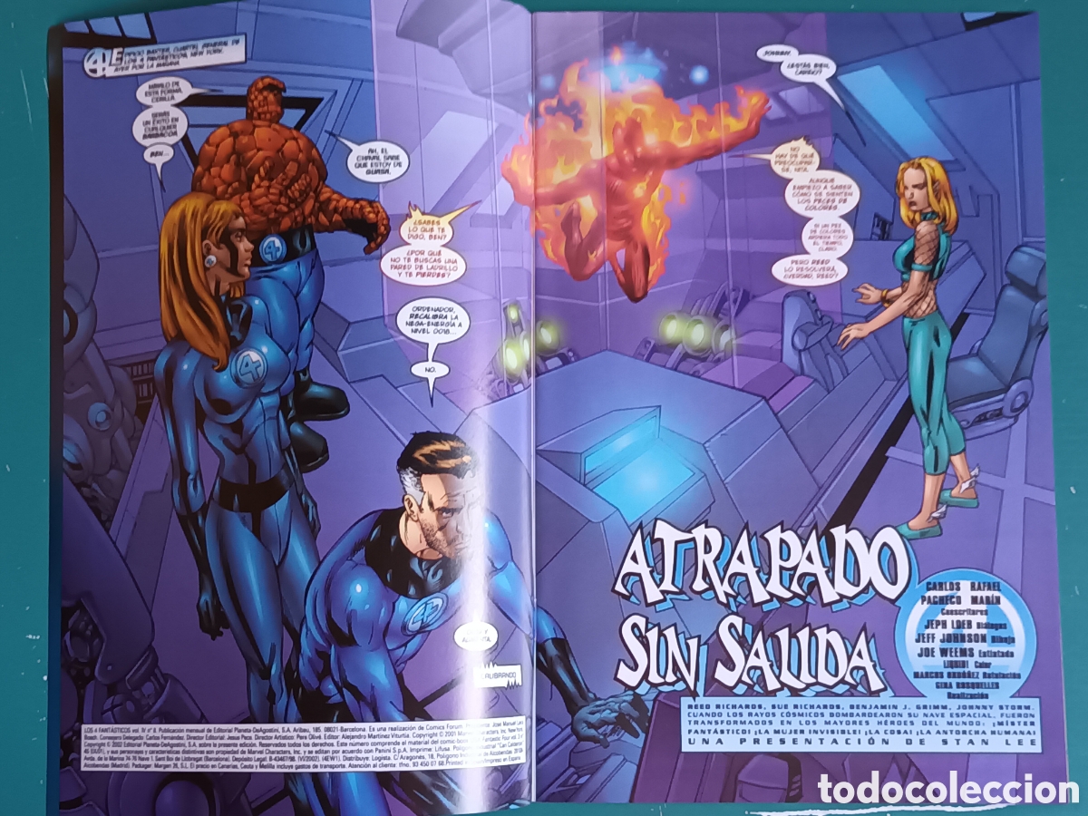 C&oacute;mics: Los 4 Fantasticos vol 4 N&deg; 9 FORUM - MARVEL 2002 - Foto 2