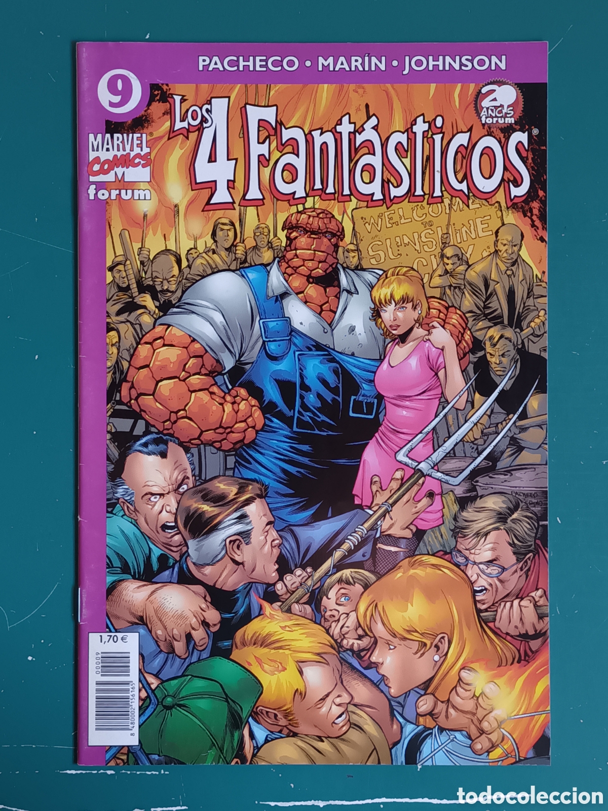 C&oacute;mics: Los 4 Fantasticos vol 4 N&deg; 9 FORUM - MARVEL 2002 - Foto 1