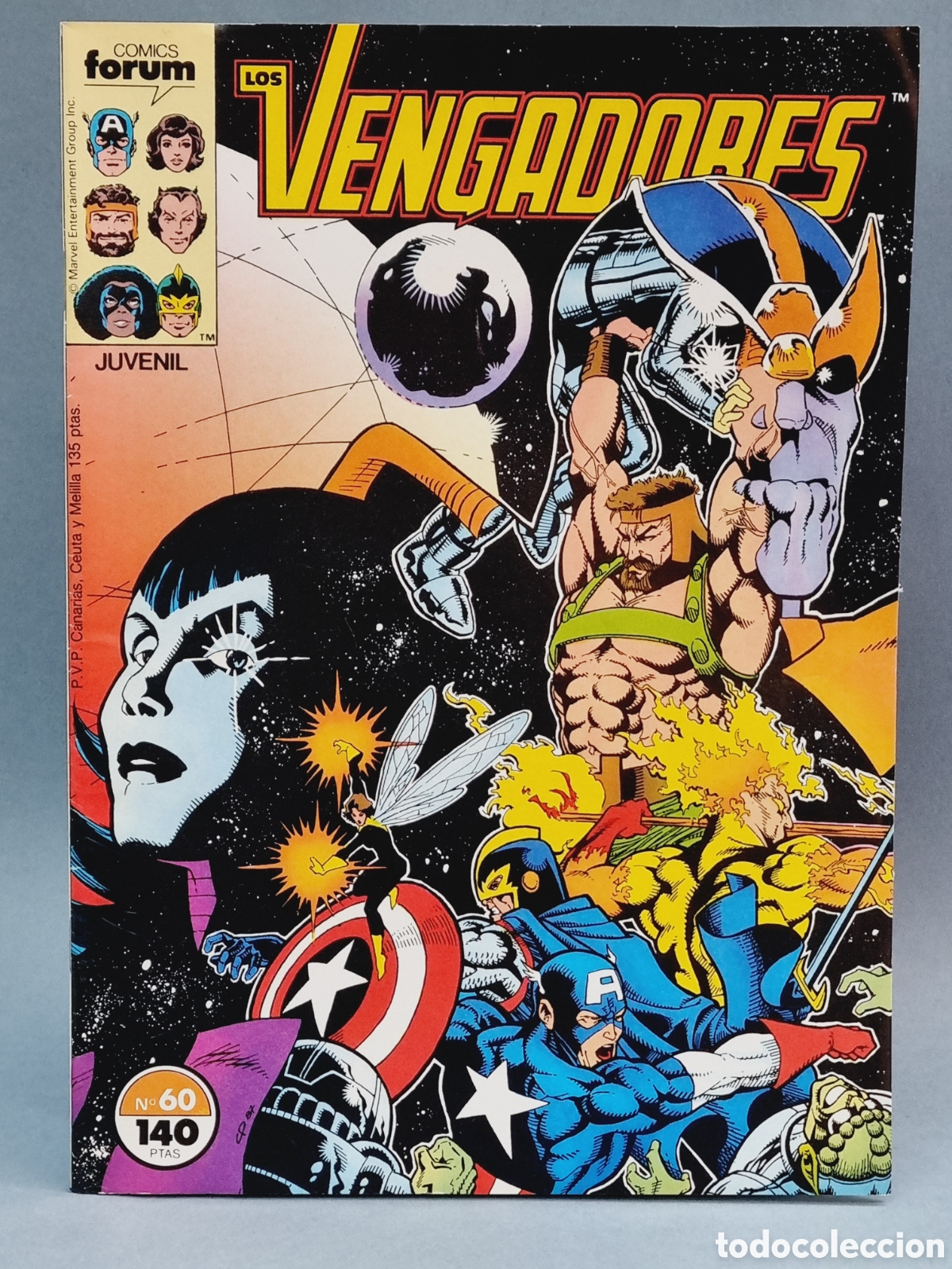 C&oacute;mics: EXCELENTE ESTADO LOS VENGADORES 60 GRAPA FORUM - Foto 1