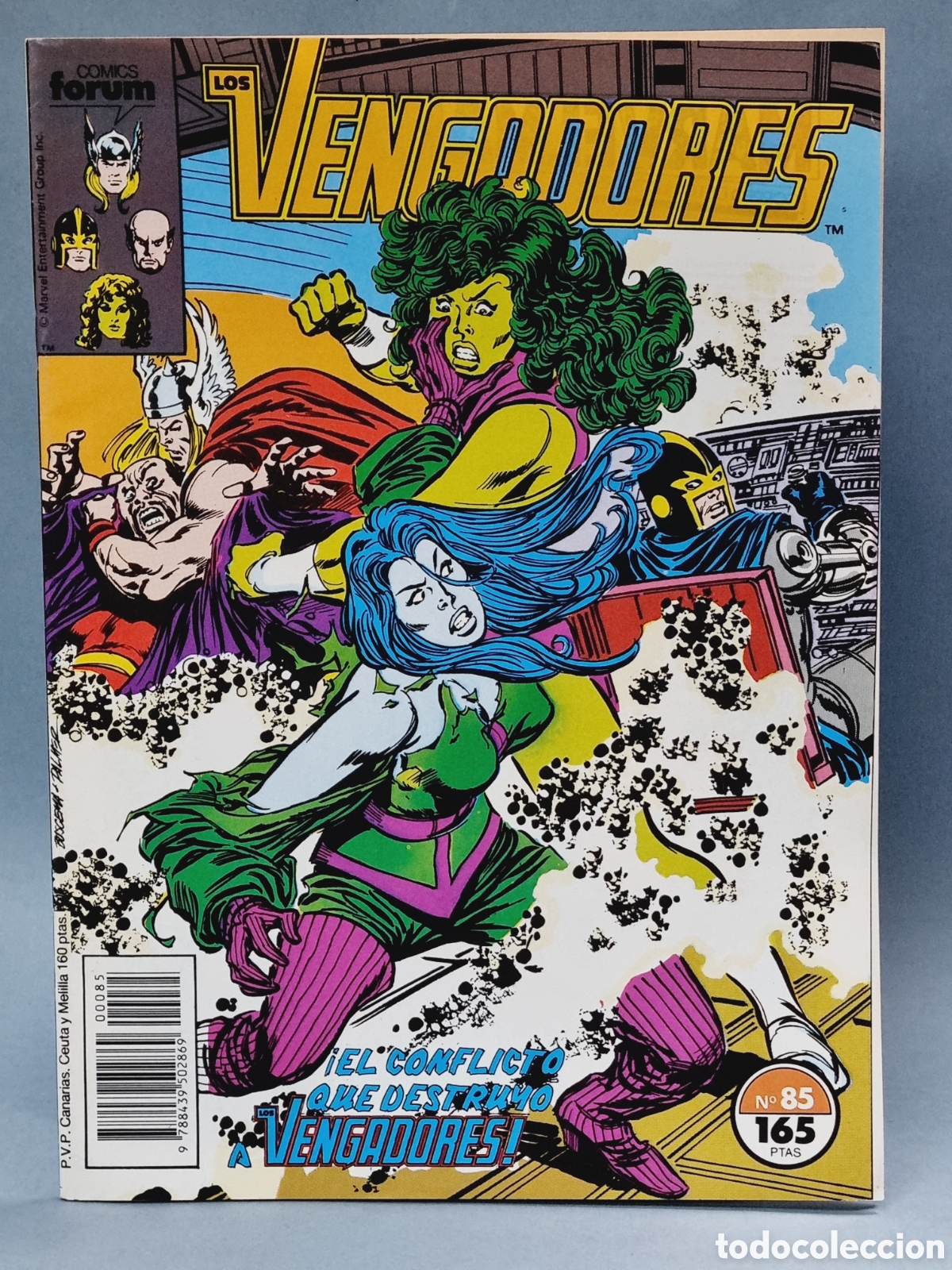 C&oacute;mics: EXCELENTE ESTADO LOS VENGADORES 85 GRAPA FORUM - Foto 1