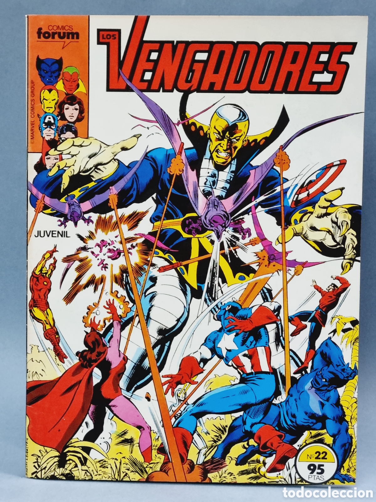 C&oacute;mics: EXCELENTE ESTADO LOS VENGADORES 22 GRAPA FORUM - Foto 1